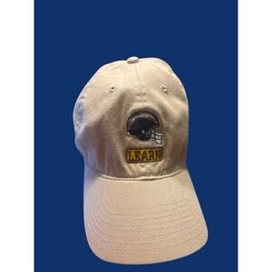 Vintage 2003 Reebok San Diego Chargers “Learn” Hat Brown NFL Cap Helmet Graphic